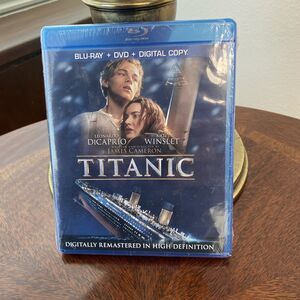 Titanic (Blu-ray + DVD + Digital Copy, 2012, 4-Disc) SEALED